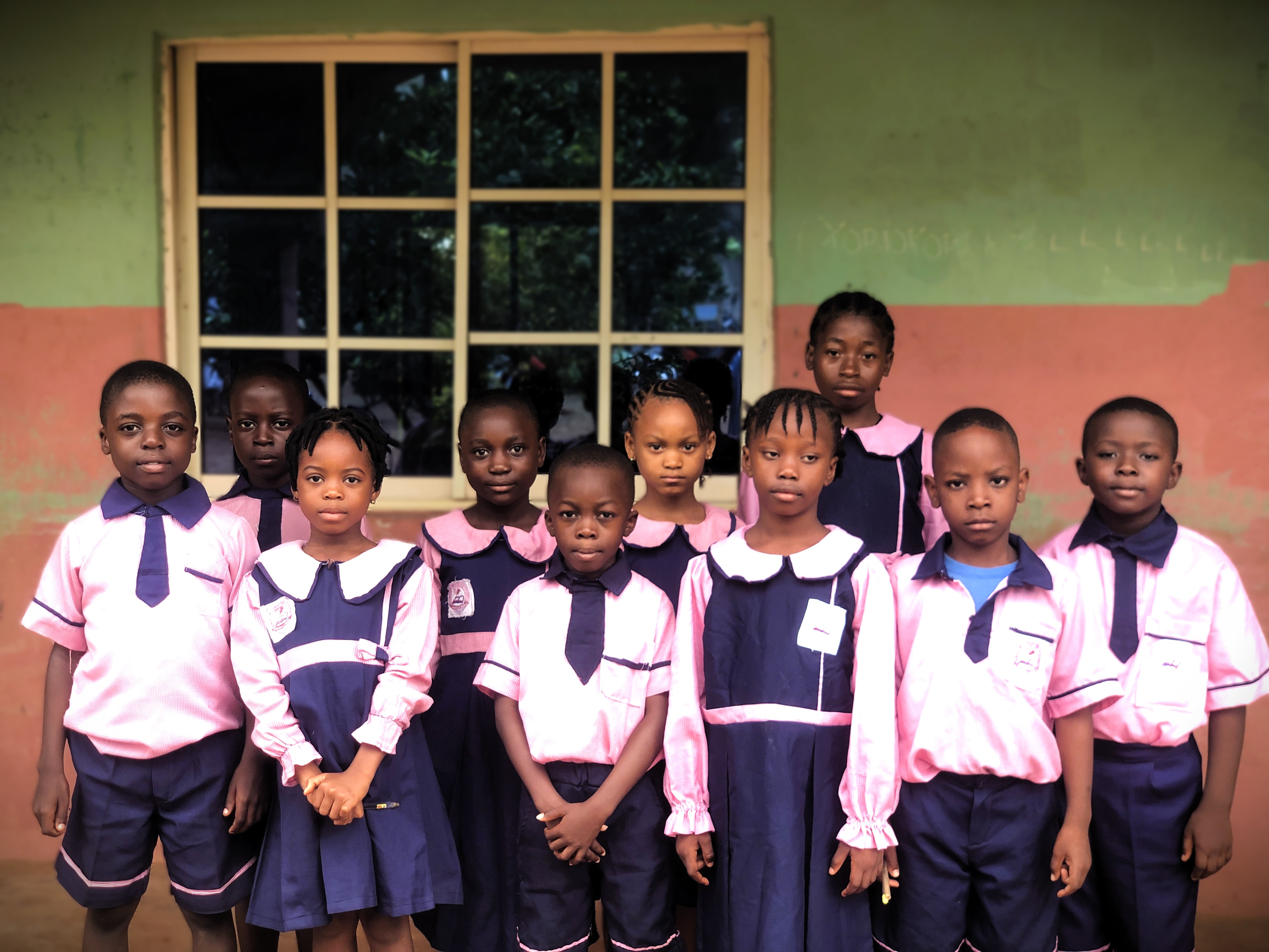 Pupils at Kingdom Pacesetters Academy